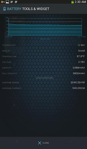 Battery Tools & Widget  Screenshot 8