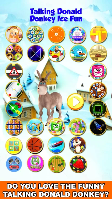 Nói Donald Donkey Ice Fun  Screenshot 7