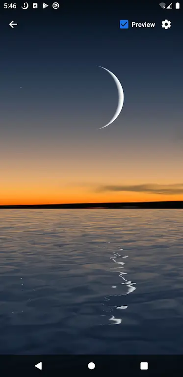 Moon Over Water  Screenshot 1