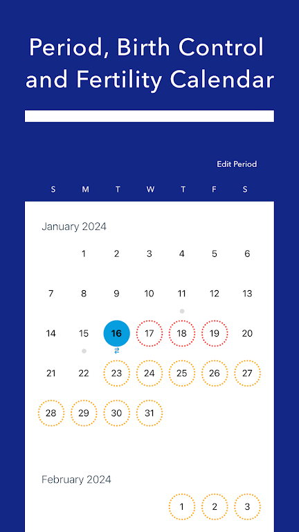 Spot On Period Tracker  Screenshot 3