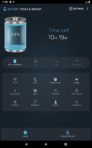 Battery Tools & Widget  Screenshot 7