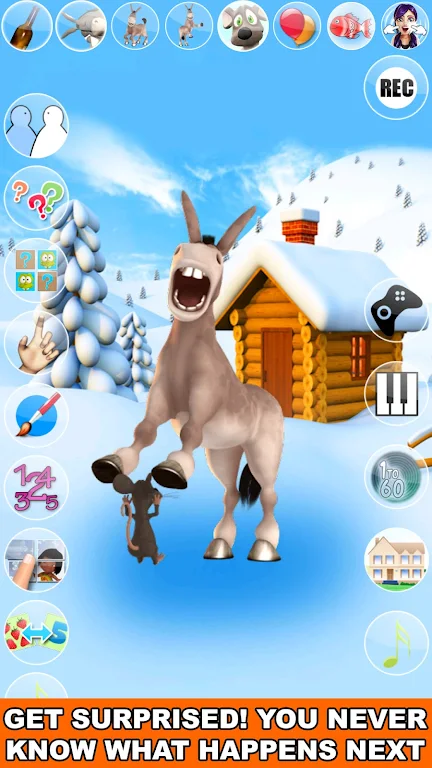 Nói Donald Donkey Ice Fun  Screenshot 6