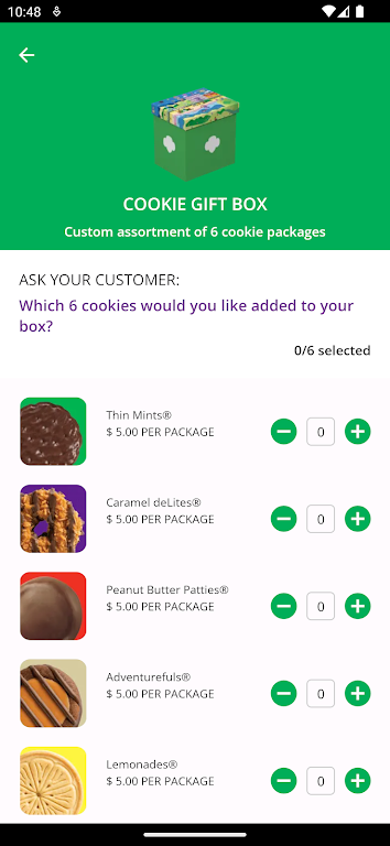 Digital Cookie Mobile App  Screenshot 2