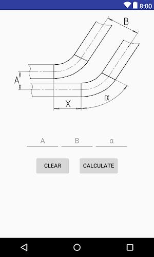 Offset Pipe calculator  Screenshot 6