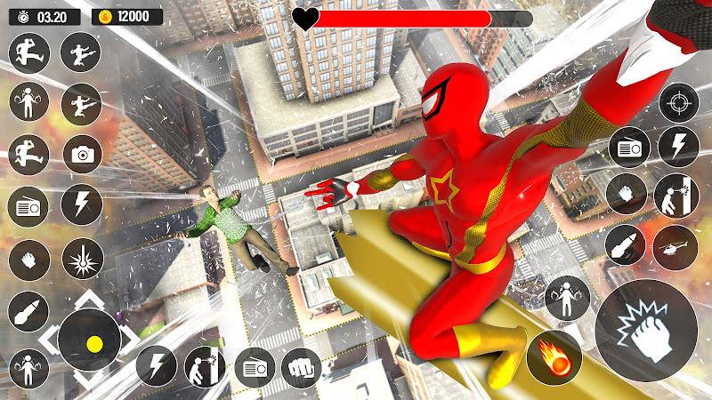Superhero Spider Games Offline  Screenshot 19