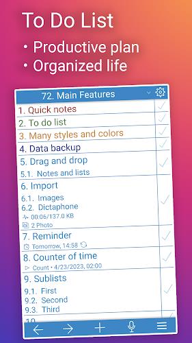 NoteToDo - Notes & To Do List  Screenshot 5