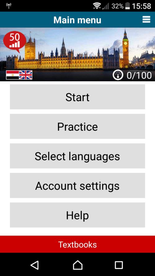 50languages.com  Screenshot 1