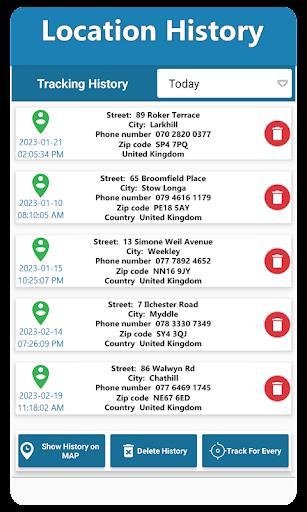 Mobile Location Tracker 2024  Screenshot 1