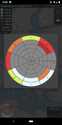 Blitzortung Lightning Monitor  Screenshot 3