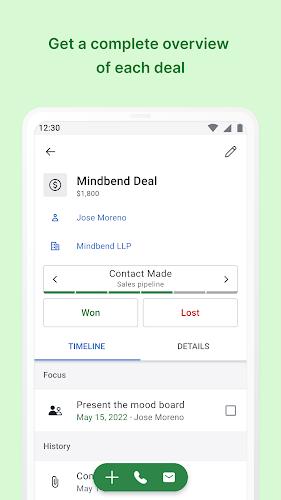 CRM Mobile: Pipedrive  Screenshot 4