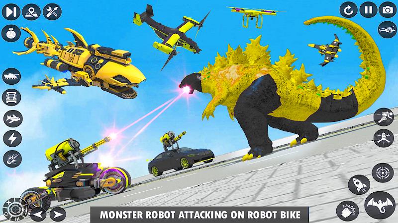 Dragon Robot Police Car Games  Screenshot 7
