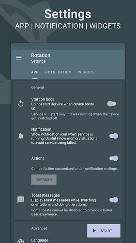 Rotation | Orientation Manager  Screenshot 4