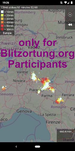 Blitzortung Lightning Monitor  Screenshot 5