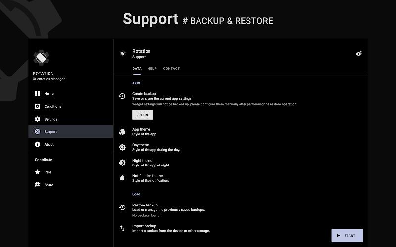 Rotation | Orientation Manager  Screenshot 16