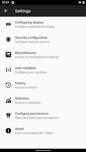NFC Tasks  Screenshot 3