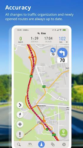 AutoMapa - offline navigation  Screenshot 6