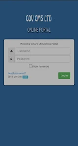 VCMS App  Screenshot 1