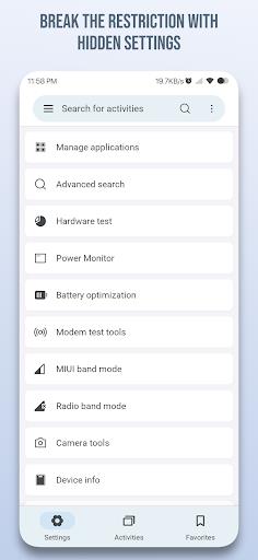 Hidden Settings For MIUI  Screenshot 1