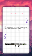 How to draw game weapons  Screenshot 7