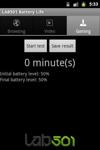 LAB501 Battery Life  Screenshot 3