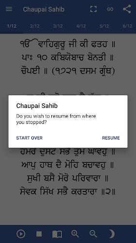 Chaupai Sahib Path with Audio  Screenshot 5