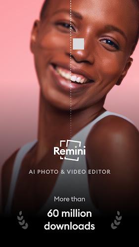 Remini - AI Photo Enhancer  Screenshot 1