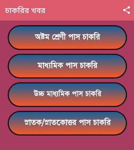 চাকরির খবর-Job News  Screenshot 20