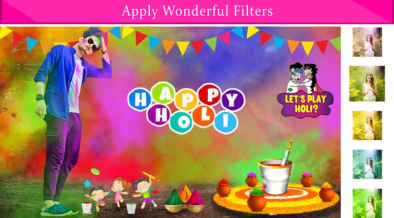 Holi Photo Editor  Screenshot 3