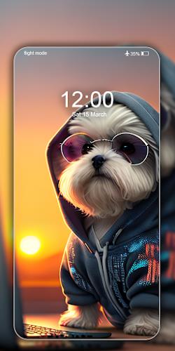 Dog Wallpapers Cute Puppy 4K  Screenshot 3