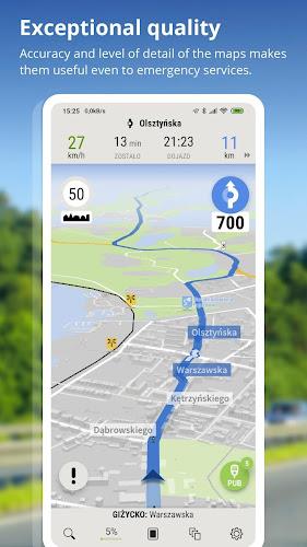 AutoMapa - offline navigation  Screenshot 1