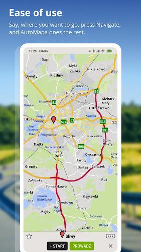 AutoMapa - offline navigation  Screenshot 3