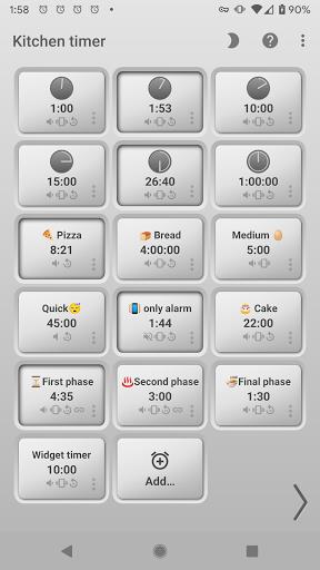 Kitchen Multi-Timer  Screenshot 2