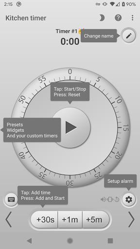 Kitchen Multi-Timer  Screenshot 1