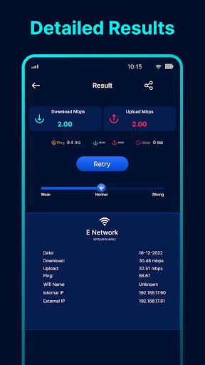 Snelheidstest: Wifi SpeedTest  Screenshot 3