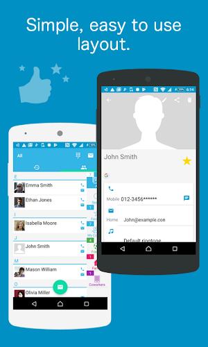 Contacts A+ groups & dialer  Screenshot 3