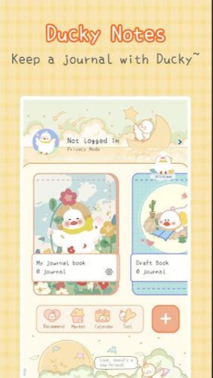 Ducky Notes-Cute Diary App  Screenshot 3