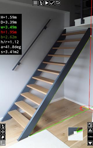 3D Measurement App - Plumb-bob  Screenshot 4