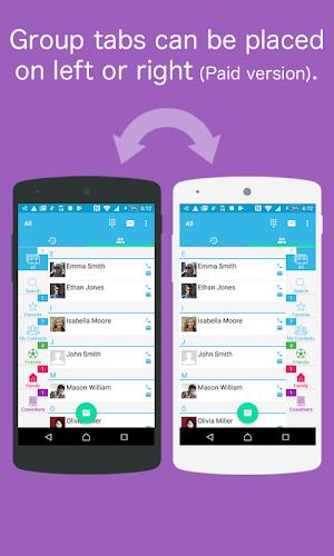 Contacts A+ groups & dialer  Screenshot 5