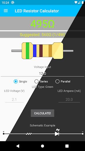 LED Resistor Calculator  Screenshot 2