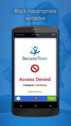 SecurTeen Parental Control App  Screenshot 2