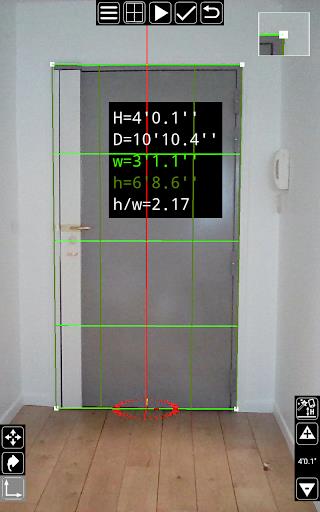 3D Measurement App - Plumb-bob  Screenshot 1