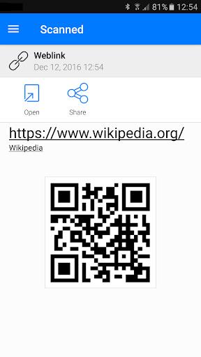 QR Code Reader QR Code Scanner  Screenshot 4