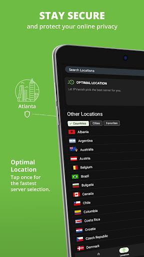 IPVanish: VPN Location Changer  Screenshot 3