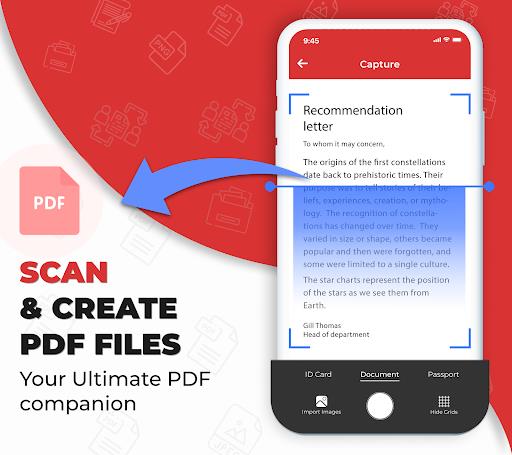 PDF Maker: Docs & ID Scanner  Screenshot 1