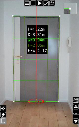 3D Measurement App - Plumb-bob  Screenshot 2