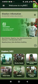 myINEC: Official app of INEC  Screenshot 3