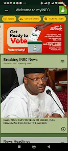 myINEC: Official app of INEC  Screenshot 1