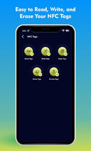 NFC Tag Reader, Writer & Erase  Screenshot 1