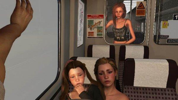 A Girl on a Train  Screenshot 1