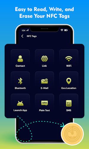 NFC Tag Reader, Writer & Erase  Screenshot 2